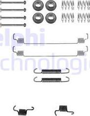 Delphi LY1261 - Комплектующие, барабанный тормозной механизм www.parts5.com