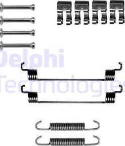 Delphi LY1267 - Set accesorii, sabot de frana www.parts5.com