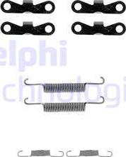 Delphi LY1201 - Lisakomplekt, seisupiduriklotsid www.parts5.com