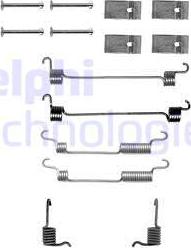 Delphi LY1210 - Accessory Kit, brake shoes parts5.com