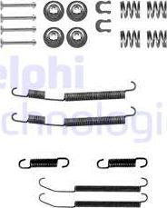 Delphi LY1235 - Juego de accesorios, zapatas de freno www.parts5.com