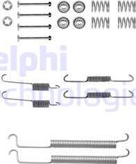 Delphi LY1231 - Set accesorii, sabot de frana www.parts5.com