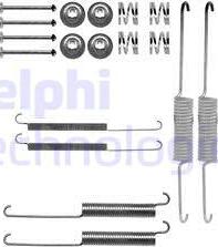 Delphi LY1233 - Set accesorii, sabot de frana www.parts5.com