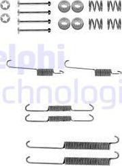 Delphi LY1229 - Tartozékkészlet, fékpofa www.parts5.com