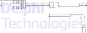 Delphi LZ0137 - Contacto de aviso, desgaste de los frenos www.parts5.com