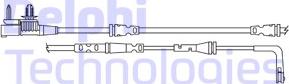 Delphi LZ0313 - Warning Contact, brake pad wear www.parts5.com