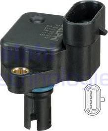 Delphi PS10133 - Sensor, presión colector de admisión www.parts5.com