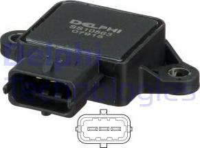 Delphi SS10563-12B1 - Senzor, polozaj dusilne lopute uplinjaca www.parts5.com