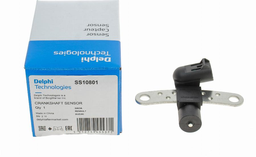 Delphi SS10801 - Sensor, crankshaft pulse parts5.com