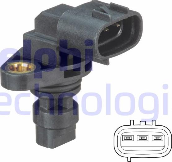 Delphi SS11494 - Senzor impulsuri, arbore cotit www.parts5.com