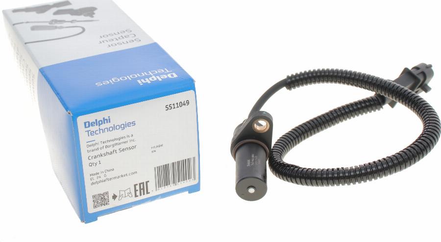 Delphi SS11049 - Sensor, crankshaft pulse parts5.com