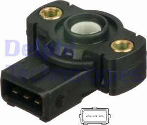 Delphi SS11002-12B1 - Sensor, posición mariposa www.parts5.com