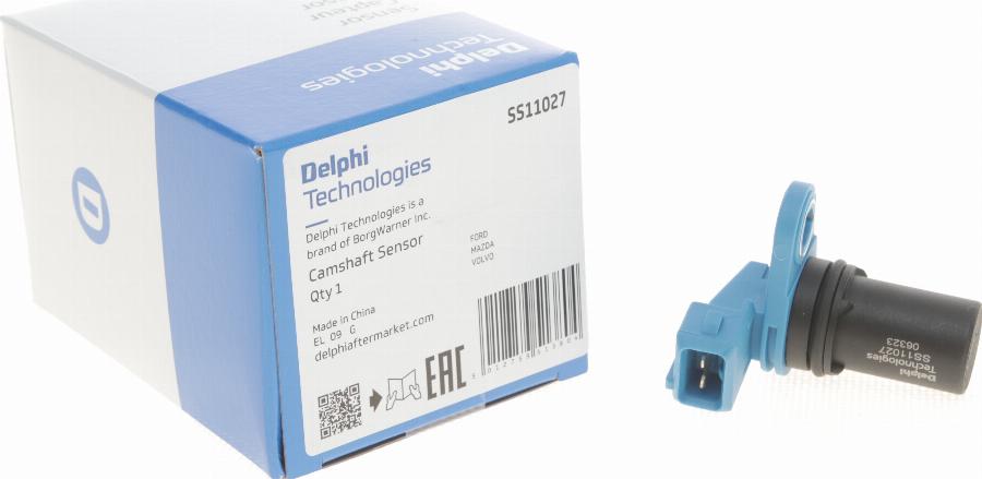 Delphi SS11027 - Érzékelő, vezérműtengely-pozíció www.parts5.com