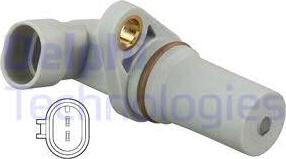 Delphi SS11077 - Sensor, crankshaft pulse parts5.com