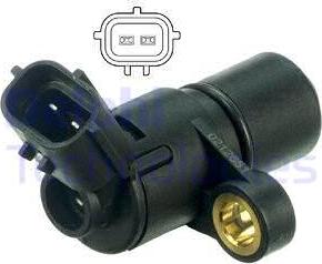 Delphi SS11174 - Sensor, posición arbol de levas www.parts5.com