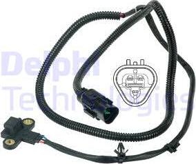 Delphi SS11171 - Sensor, crankshaft pulse www.parts5.com