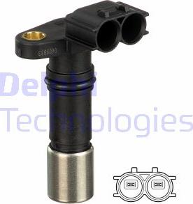 Delphi SS11309 - Sensor, crankshaft pulse parts5.com