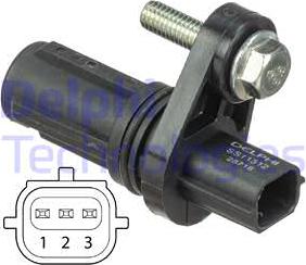 Delphi SS11312 - Senzor impulsuri, arbore cotit www.parts5.com