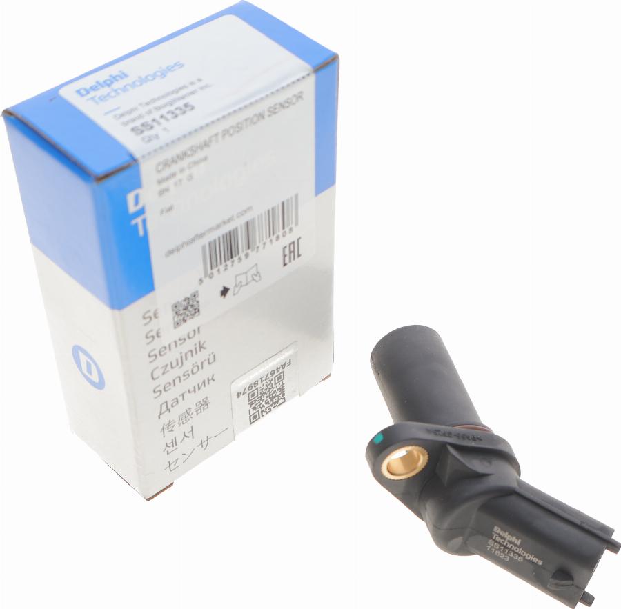 Delphi SS11335 - Sensor, crankshaft pulse parts5.com