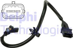 Delphi SS11321 - Sensor, crankshaft pulse www.parts5.com