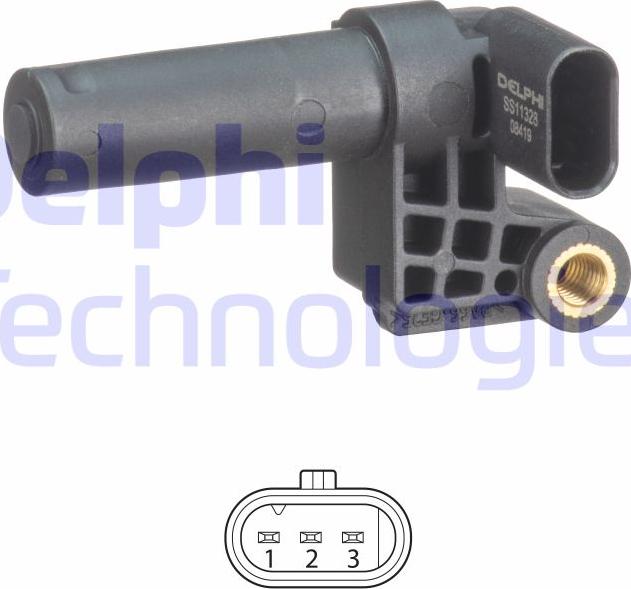 Delphi SS11328 - Senzor impulsuri, arbore cotit www.parts5.com