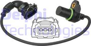 Delphi SS11200 - Sensor, camshaft position www.parts5.com