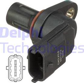 Delphi SS11212 - Senzor,pozitie ax cu came www.parts5.com