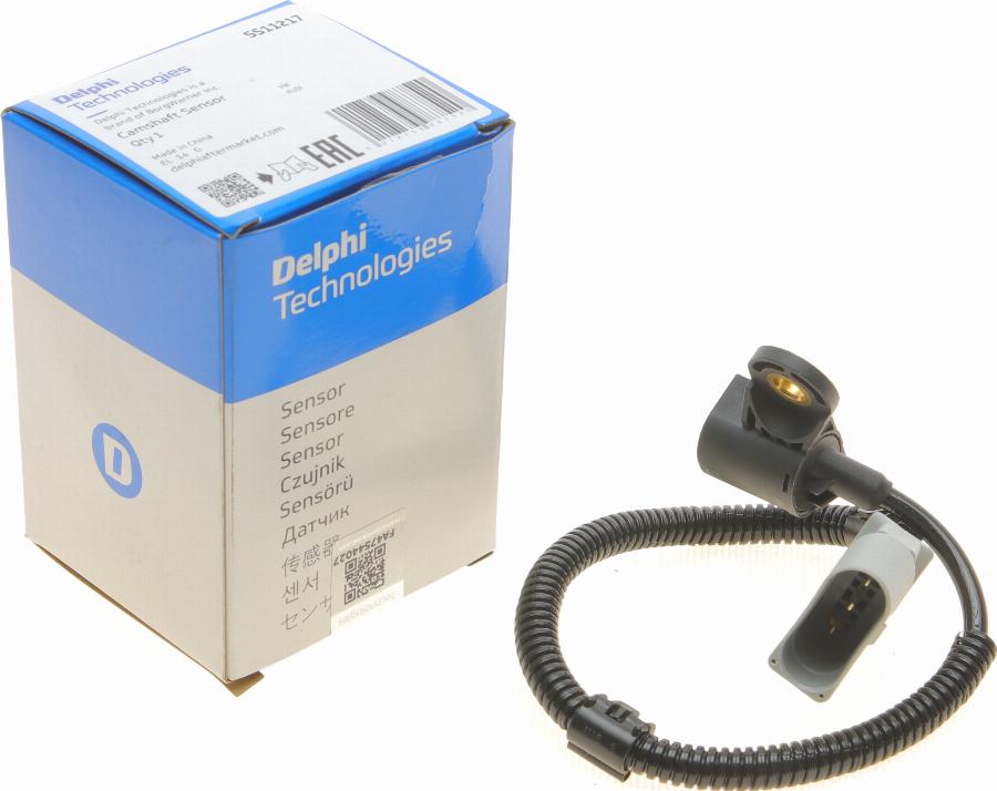 Delphi SS11217 - Senzor,pozitie ax cu came www.parts5.com