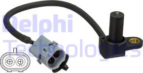 Delphi SS11236 - Senzor impulsuri, arbore cotit www.parts5.com