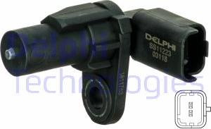 Delphi SS11223 - Датчик импульсов, коленвал www.parts5.com