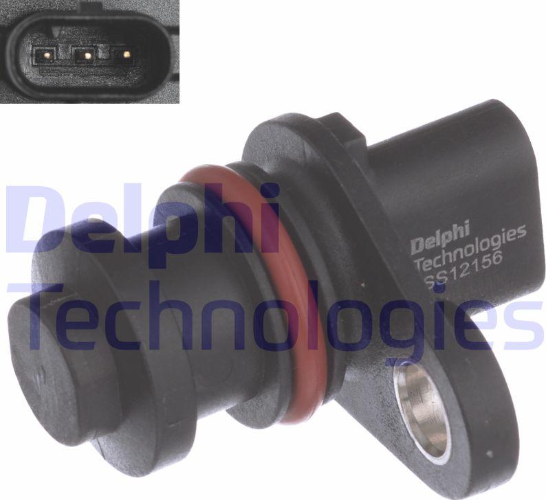 Delphi SS12156-12B1 - Senzor,pozitie ax cu came www.parts5.com