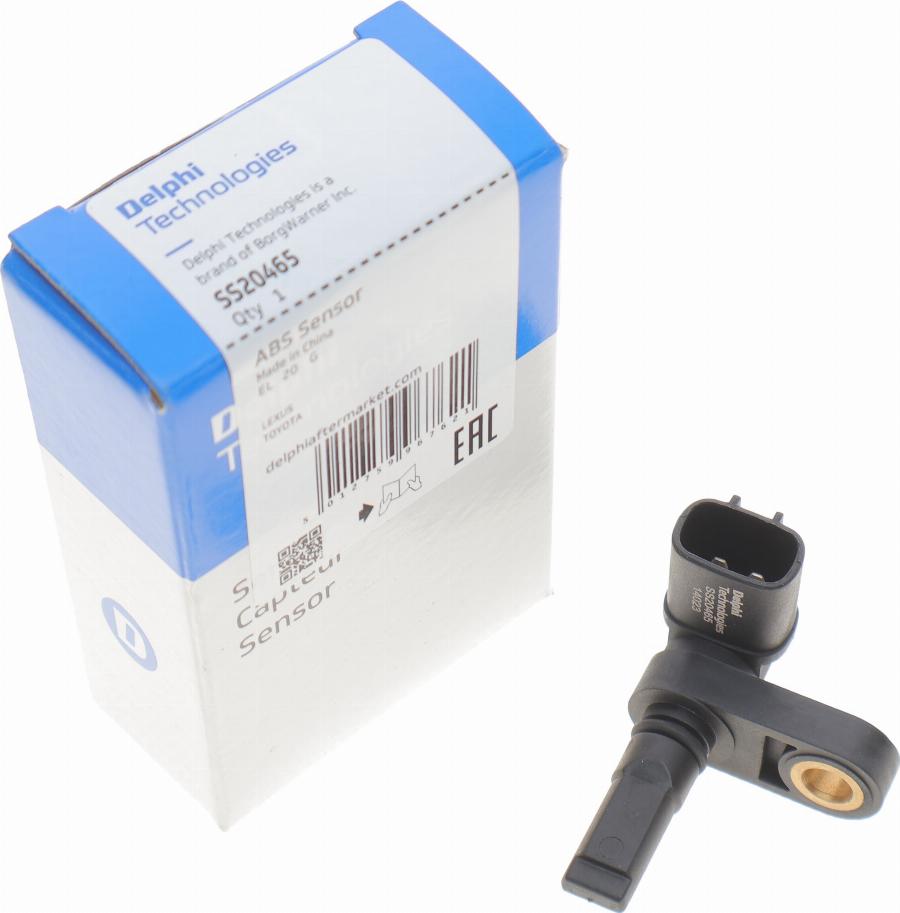 Delphi SS20465 - Sensor, wheel speed www.parts5.com