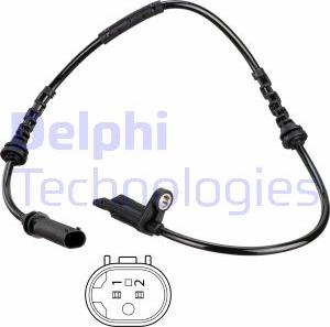 Delphi SS20768 - Senzor,turatie roata www.parts5.com