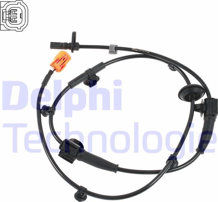 Delphi SS21140-12B1 - Senzor,turatie roata www.parts5.com