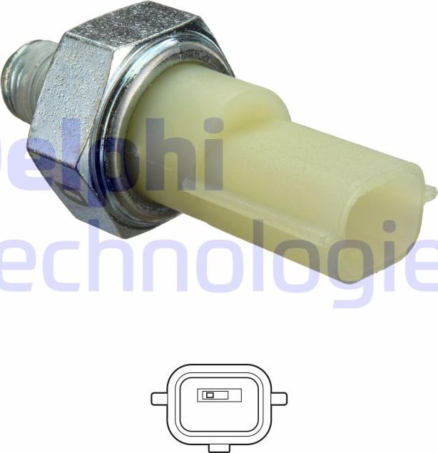 Delphi SW90073 - Sender Unit, oil pressure parts5.com