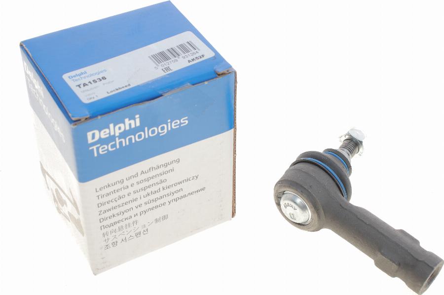 Delphi TA1536 - Наконечник рулевой тяги, шарнир www.parts5.com