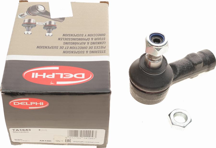 Delphi TA1643 - Tie Rod End www.parts5.com