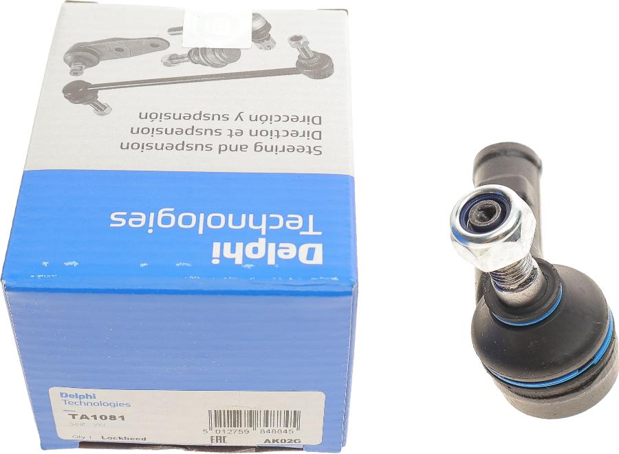 Delphi TA1081 - Kraj poprečne spone www.parts5.com