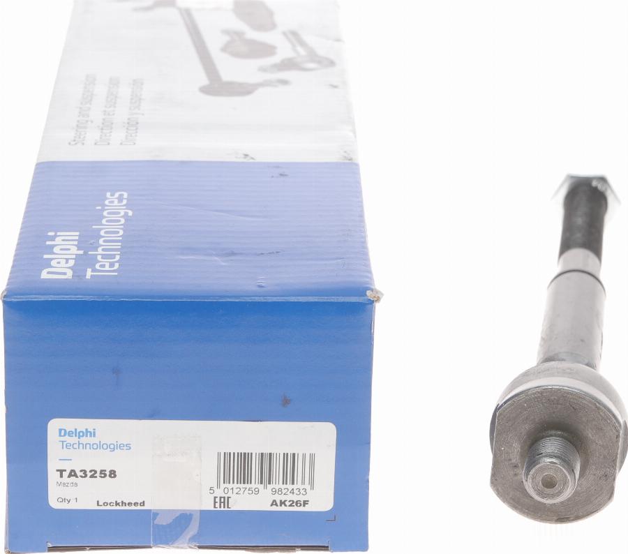 Delphi TA3258 - Inner Tie Rod, Axle Joint www.parts5.com