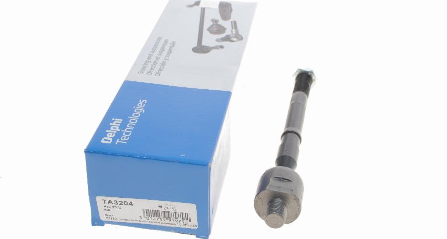 Delphi TA3204 - Inner Tie Rod, Axle Joint www.parts5.com