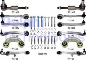 Delphi TC1400KIT - Подвеска колеса, комплект www.parts5.com