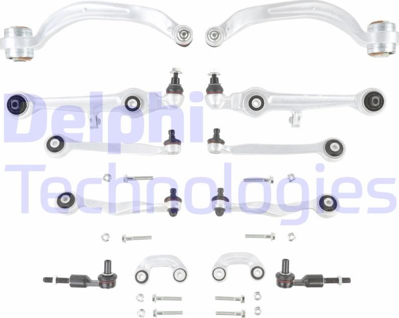 Delphi TC1300KIT - Juego de reparación, brazo de suspensión www.parts5.com