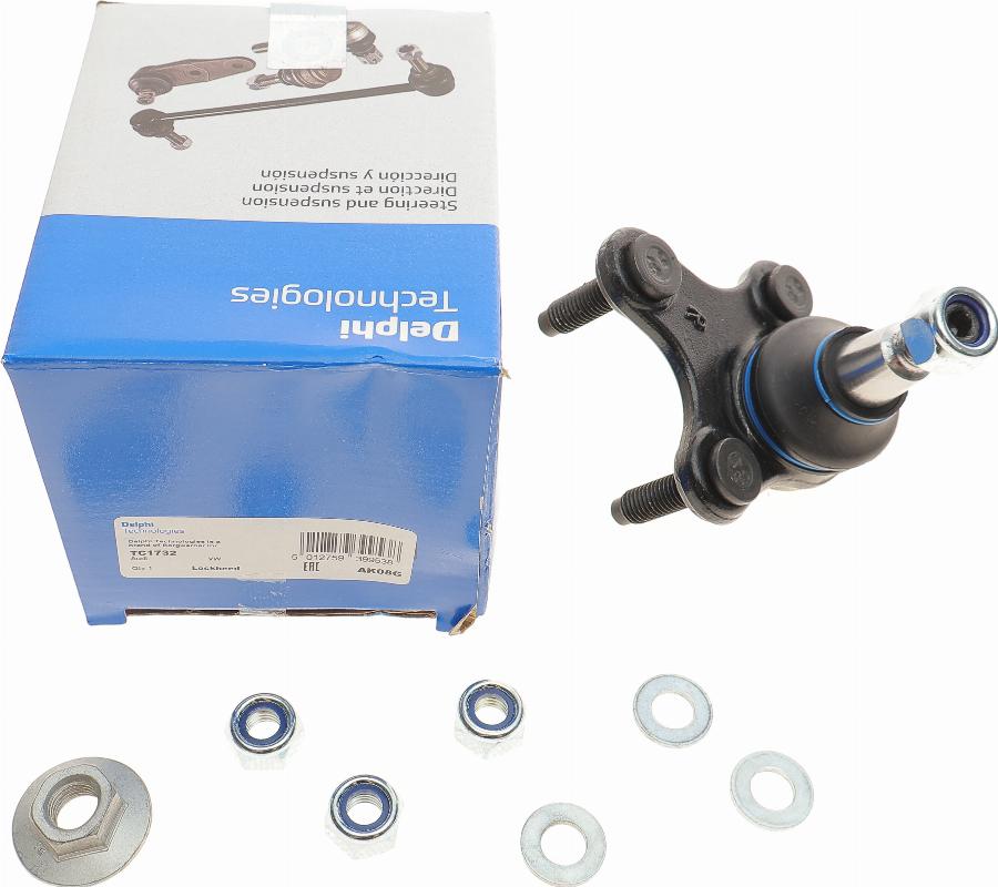 Delphi TC1732 - Ball Joint parts5.com