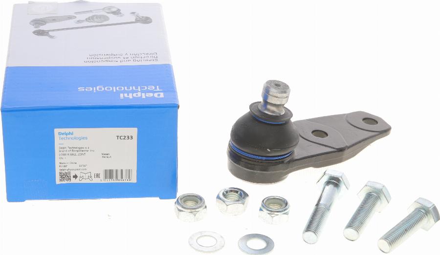 Delphi TC233 - Nosivi / vodeći zglob www.parts5.com