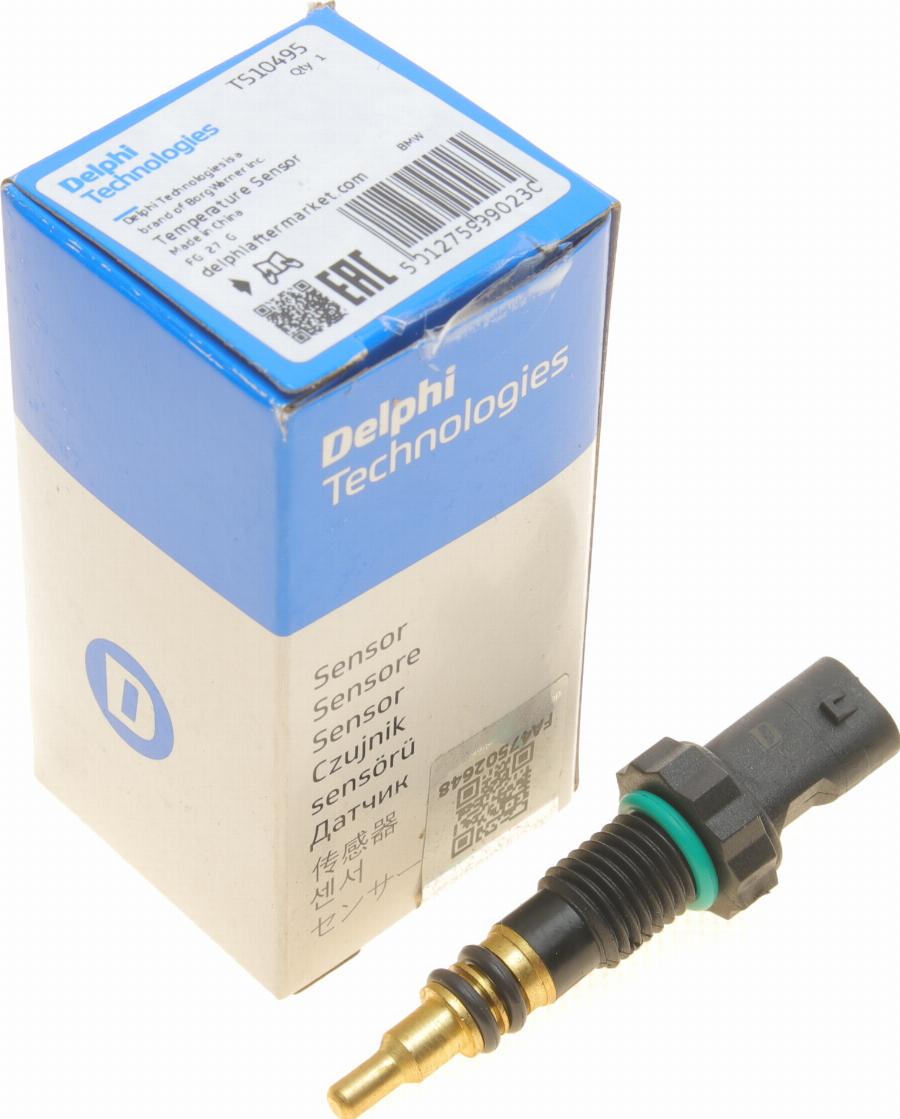 Delphi TS10495 - Sonde de température, liquide de refroidissement www.parts5.com