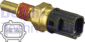 Delphi TS10479 - Sensor, temperatura del refrigerante www.parts5.com