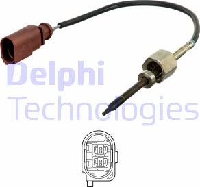 Delphi TS30262 - Senzor, temperatura ispušnih plinova www.parts5.com