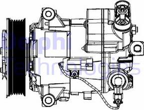 Delphi TSP0155948 - Compresor, aire acondicionado www.parts5.com