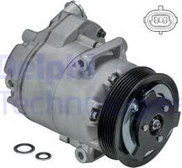 Delphi TSP0155967 - Compresor, aire acondicionado www.parts5.com