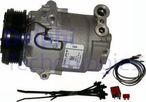 Delphi TSP0155458 - Compressor, air conditioning www.parts5.com